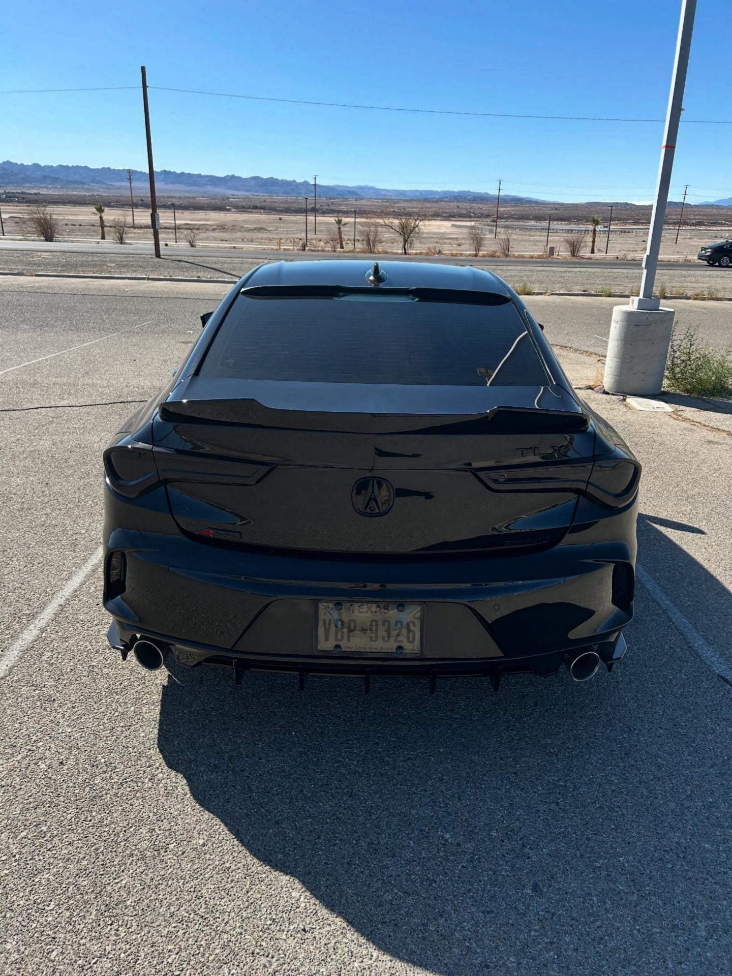 Rear Side Diffusers - Acura TLX A-SPEC/BASE 2024+