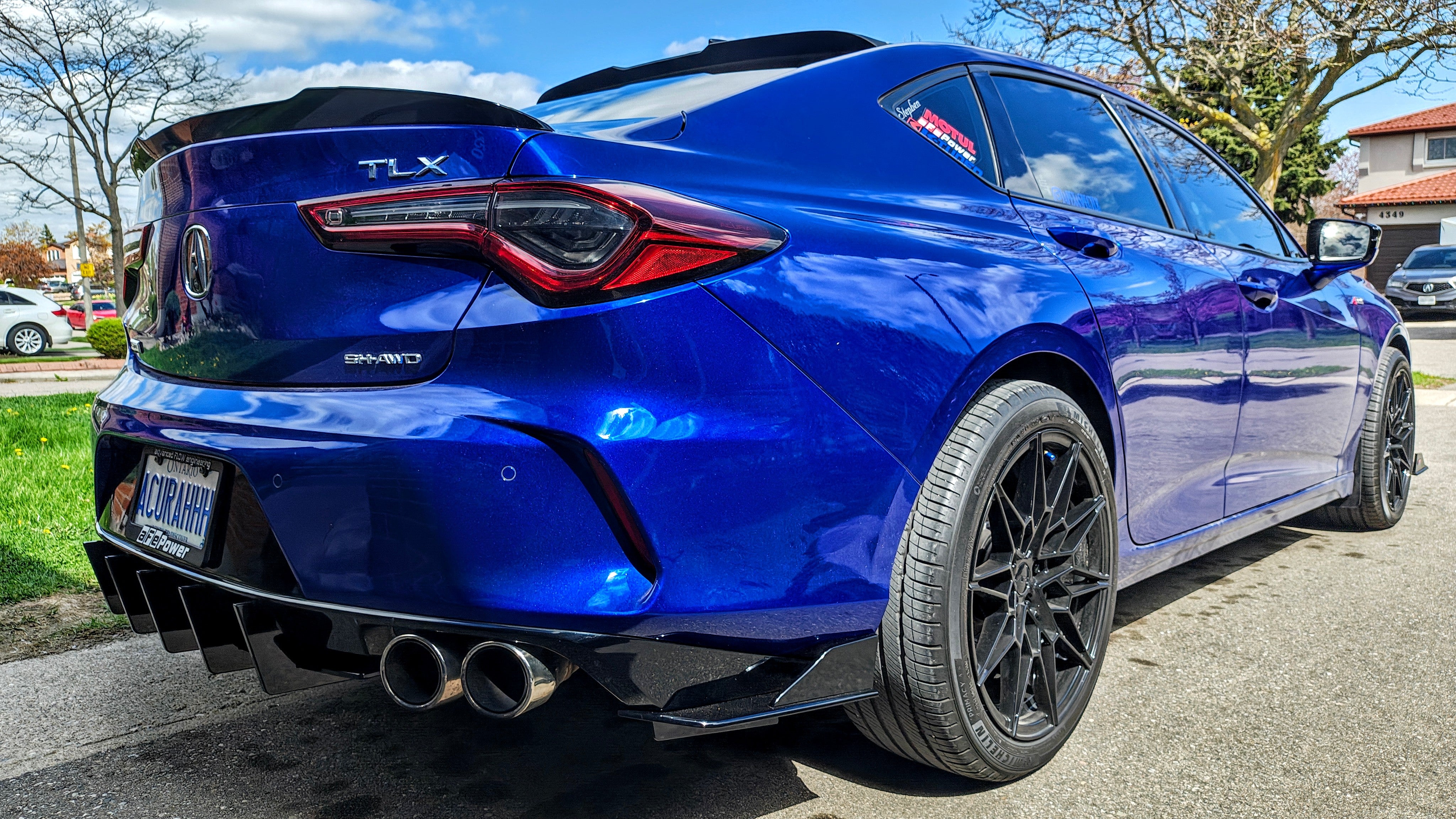 Rear Side Diffusers - Acura TLX A-SPEC/BASE 2021-2023