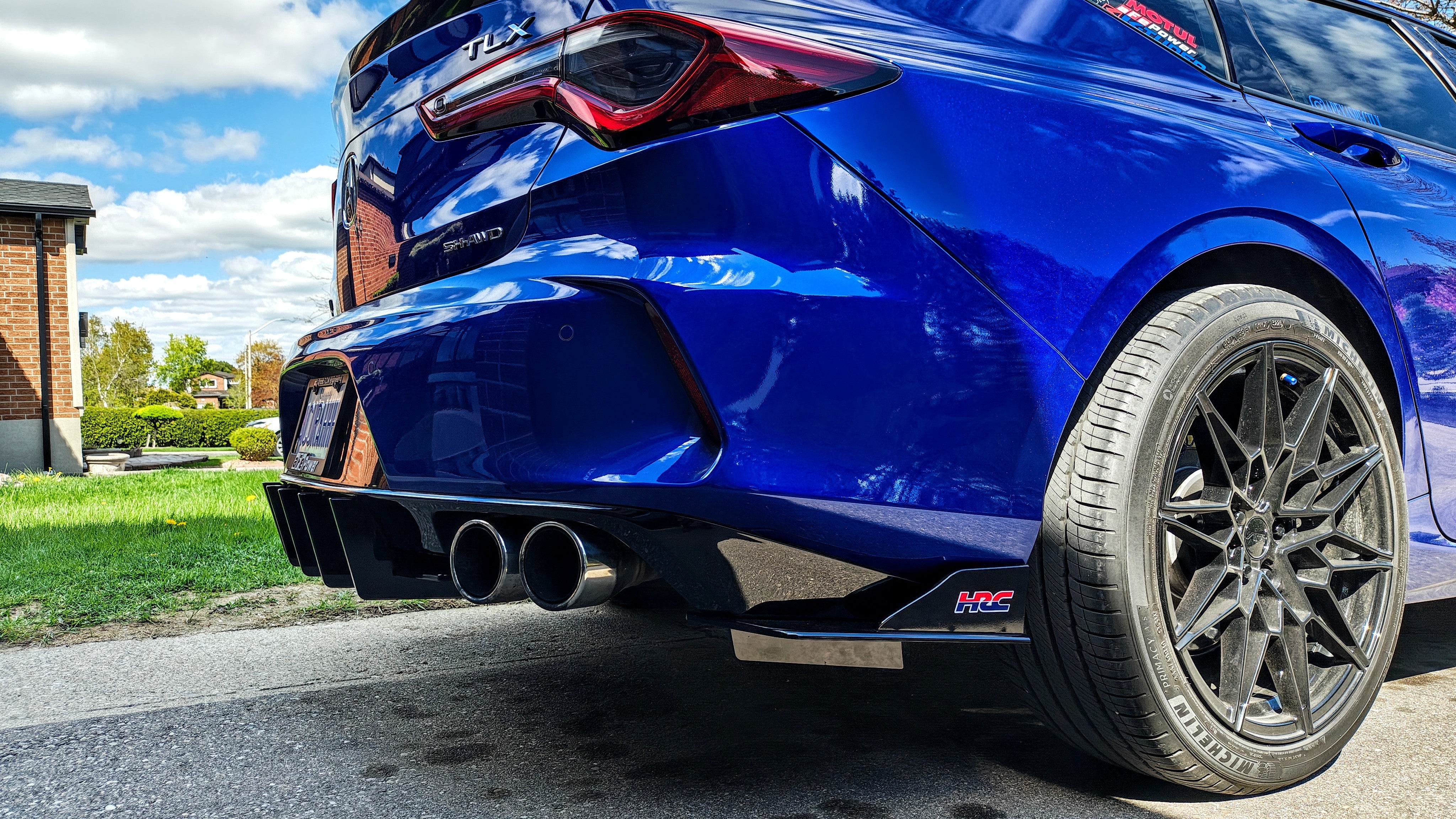 Rear Side Diffusers - Acura TLX A-SPEC/BASE 2021-2023