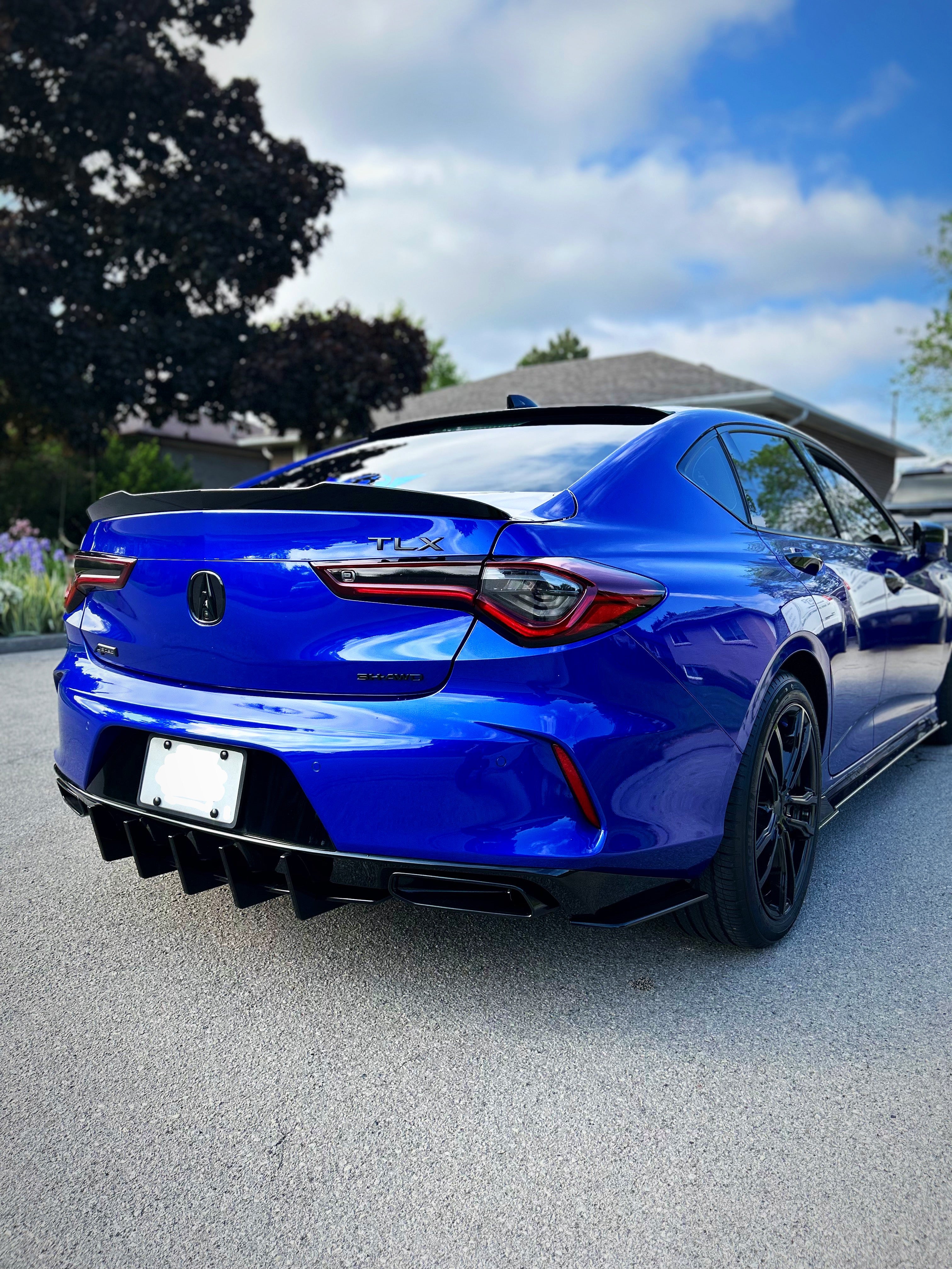 Rear Spats - Acura TLX A-SPEC/BASE 2021-2023