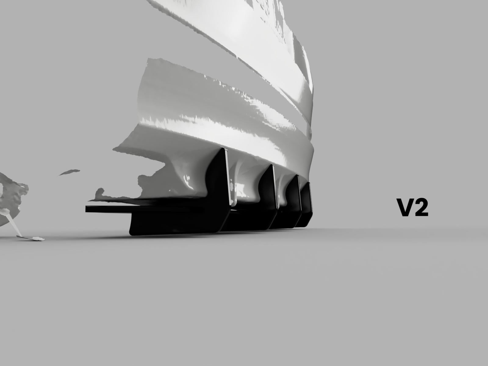 Rear Diffuser - Lexus ISF 350 2021-2025