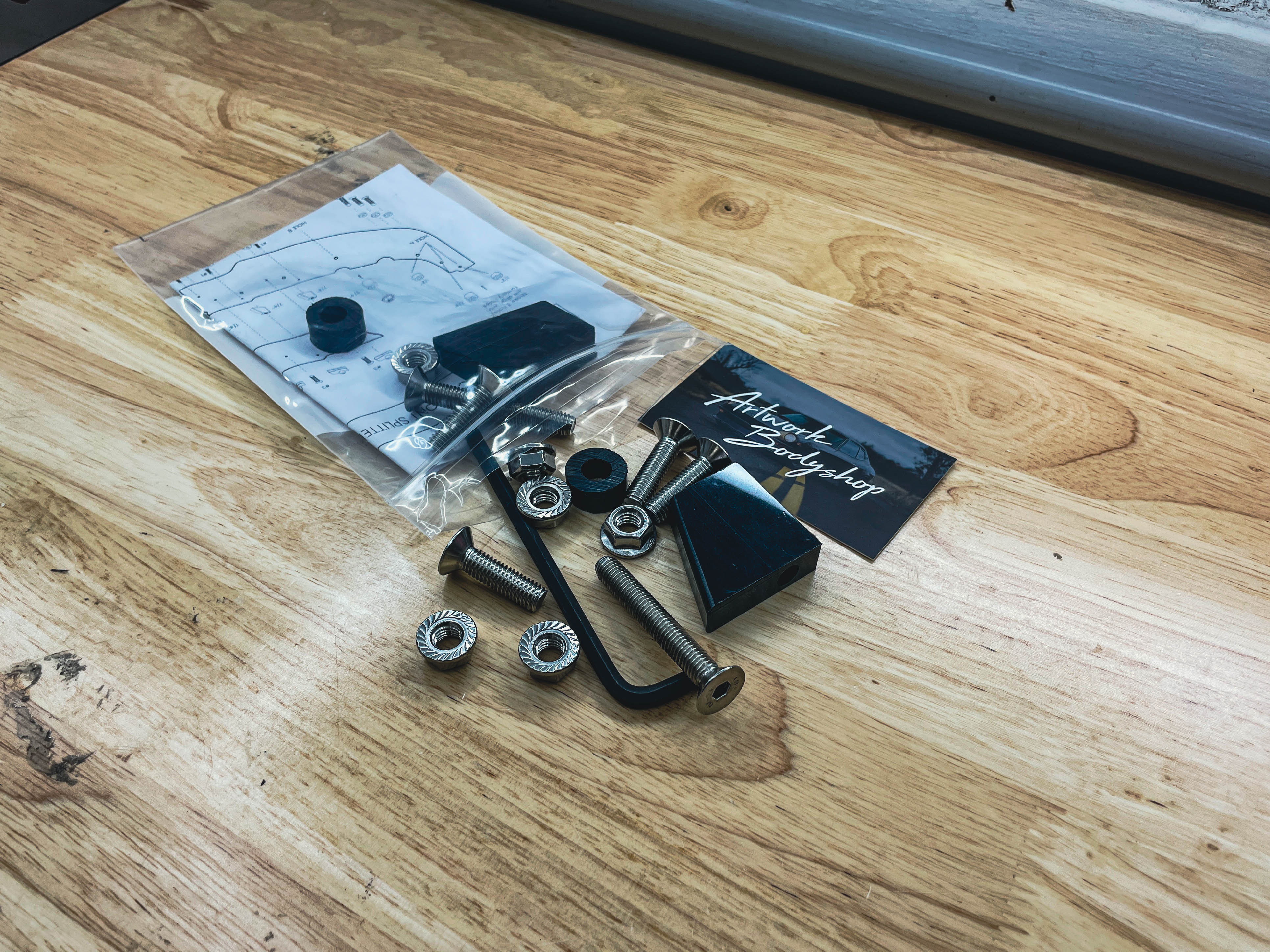 Replacement Hardware Kit - Artwork Bodyshop Inc.