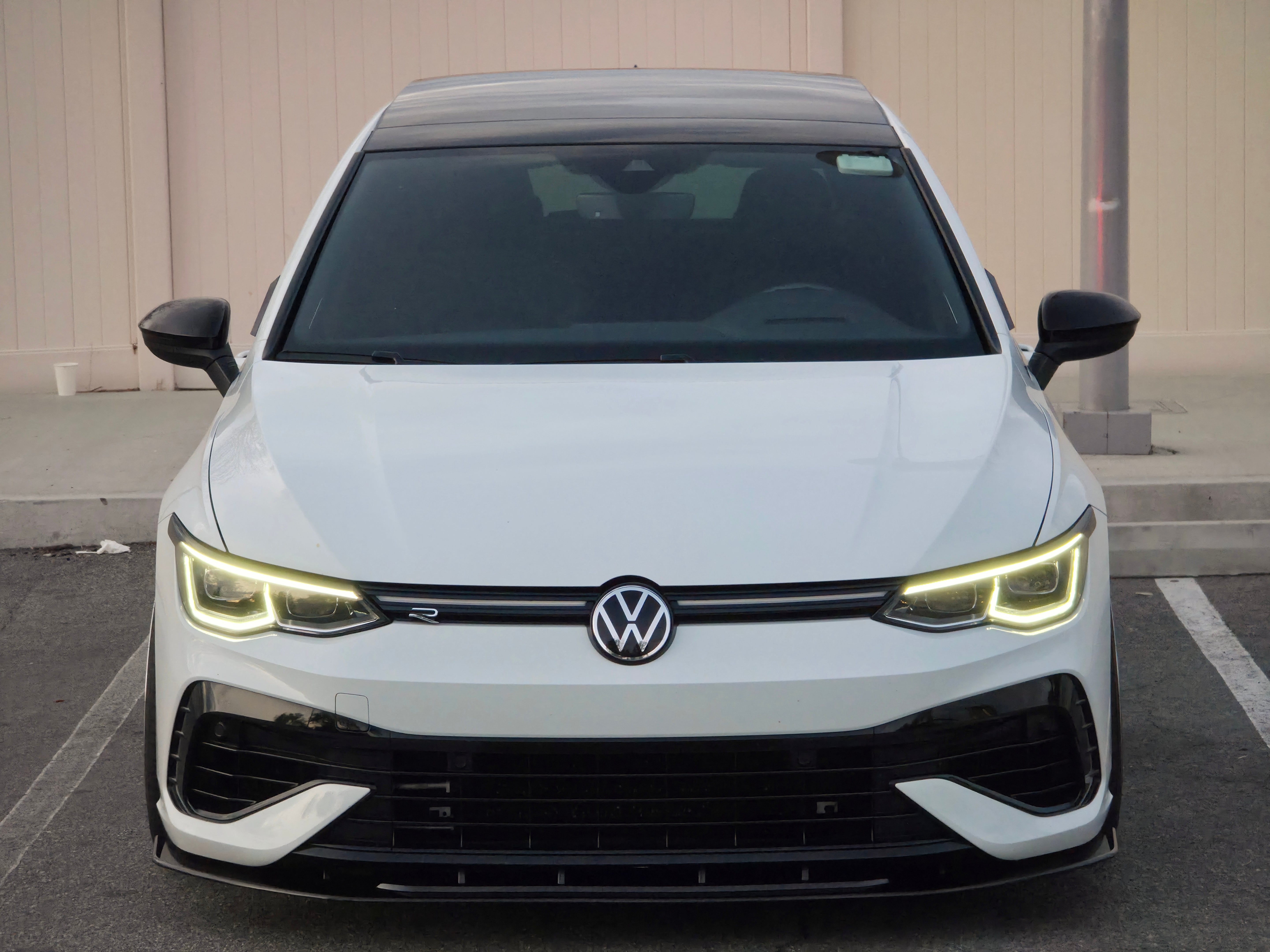 Front Splitter - Volkswagen Golf R MK8