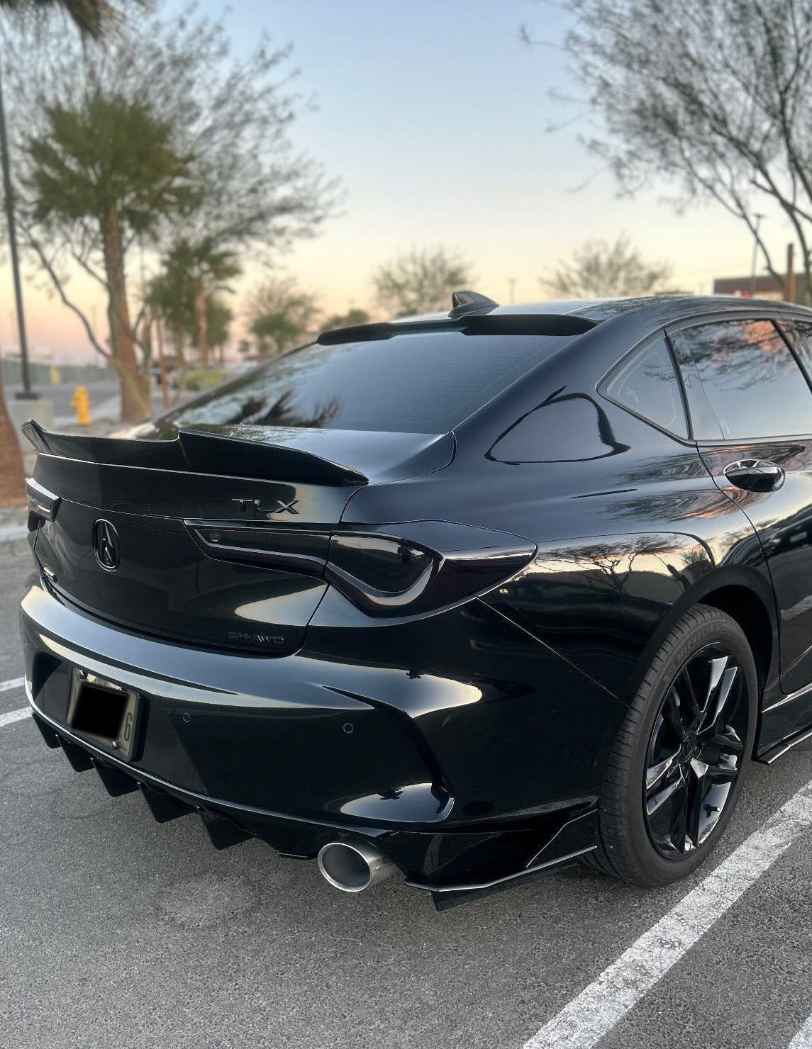 Rear Side Diffusers - Acura TLX A-SPEC/BASE 2024+