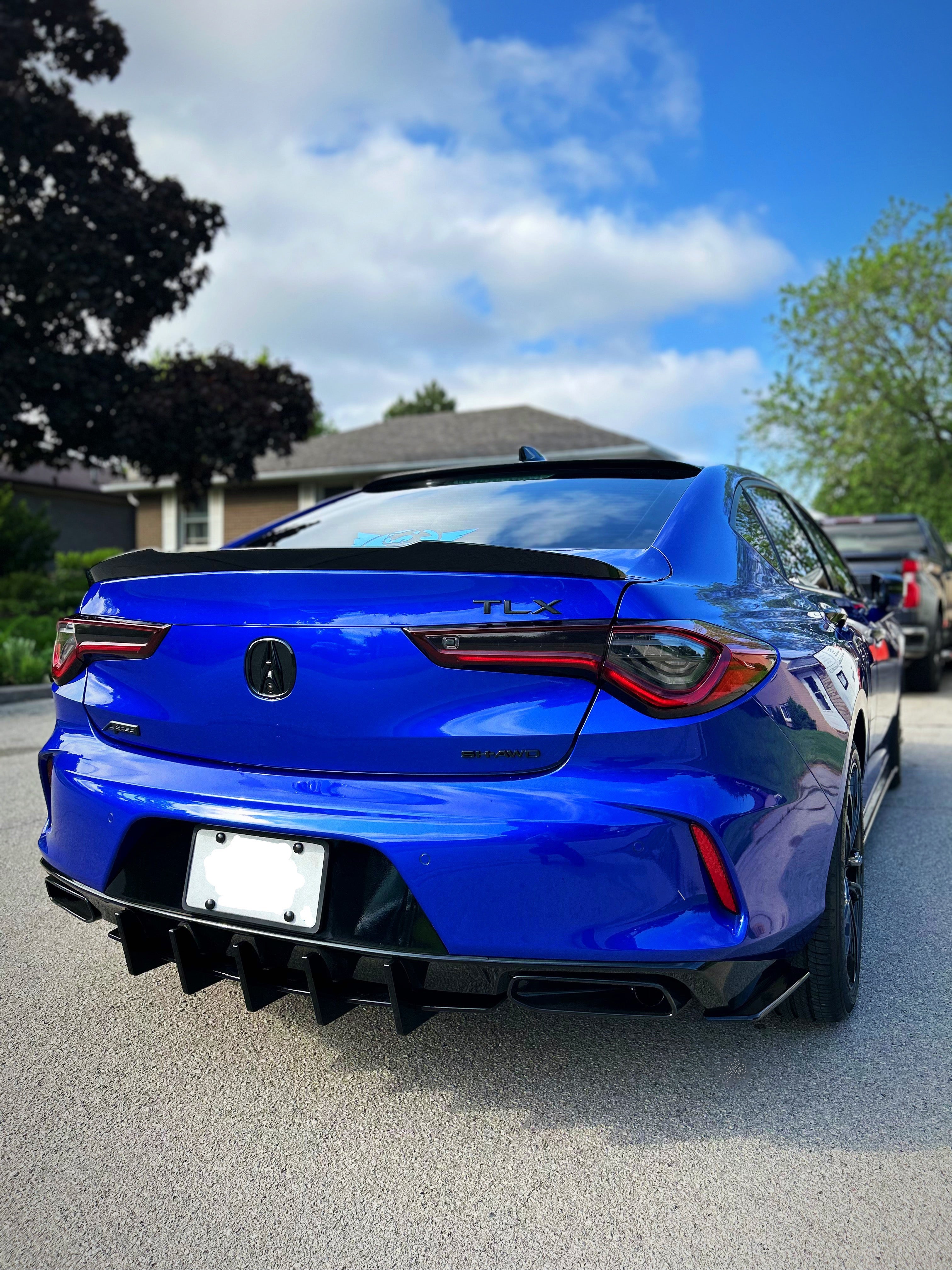 Rear Spats - Acura TLX A-SPEC/BASE 2021-2023