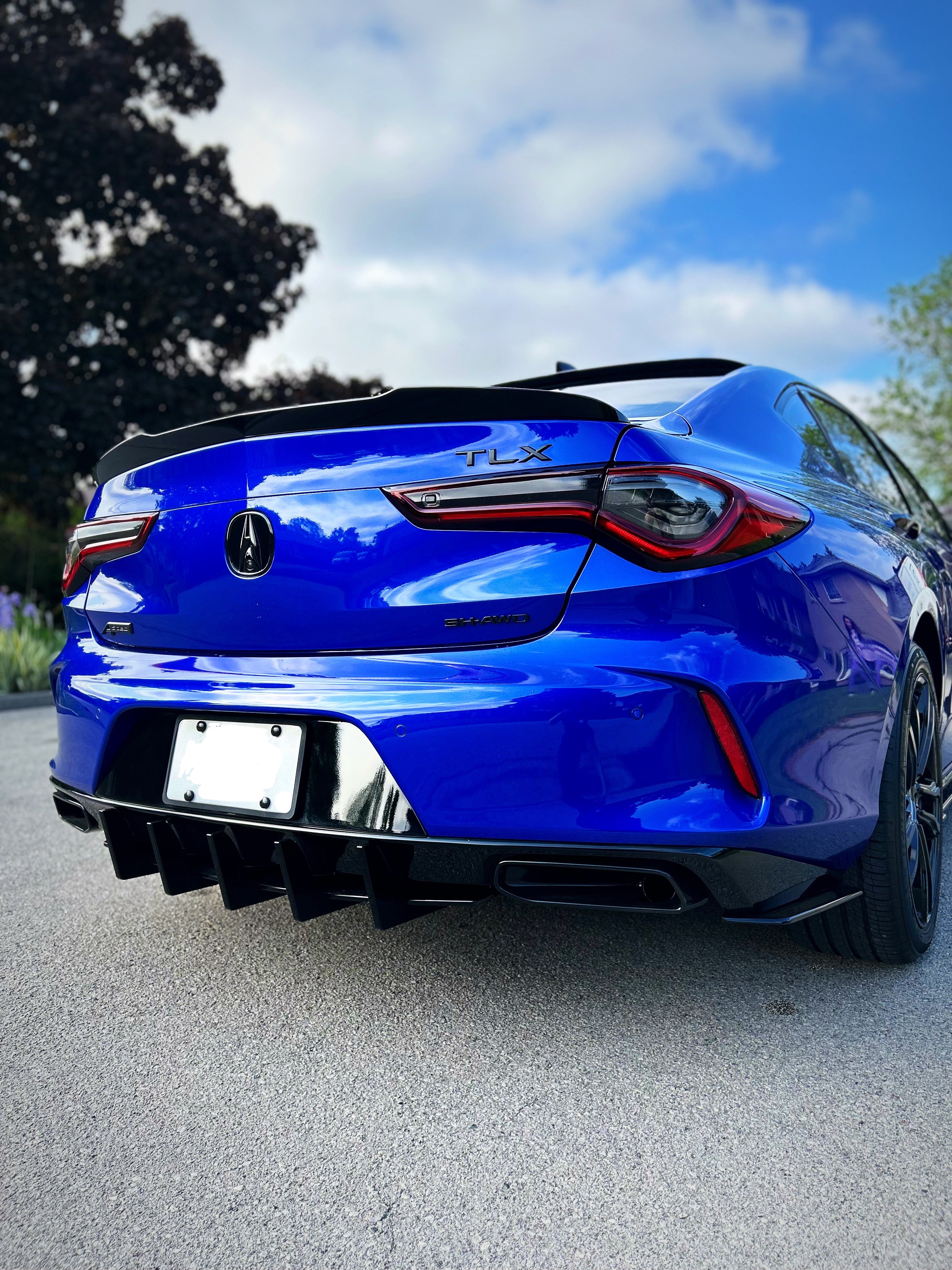 Rear Spats - Acura TLX A-SPEC/BASE 2021-2023