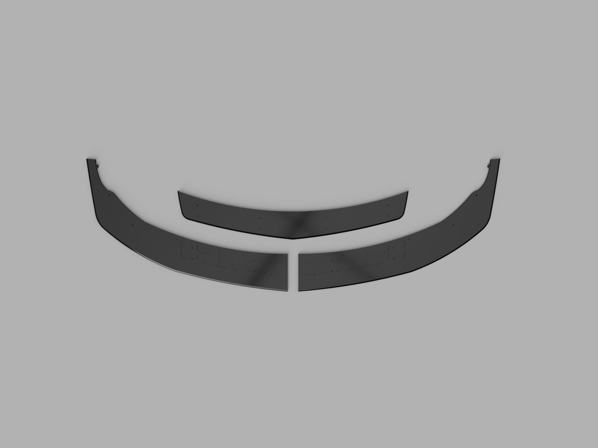 Front Splitter (3 pcs) - Acura MDX 2025+