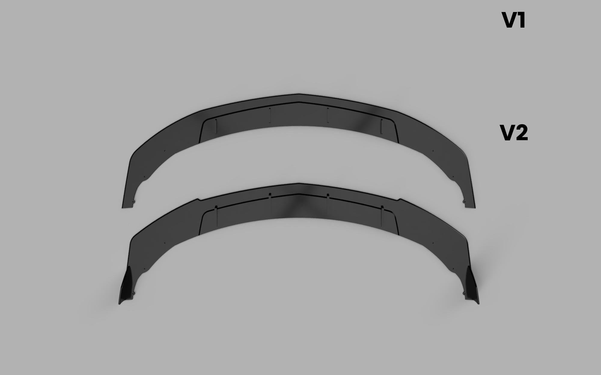Front Splitter (3 pcs) - Acura MDX 2022-2024