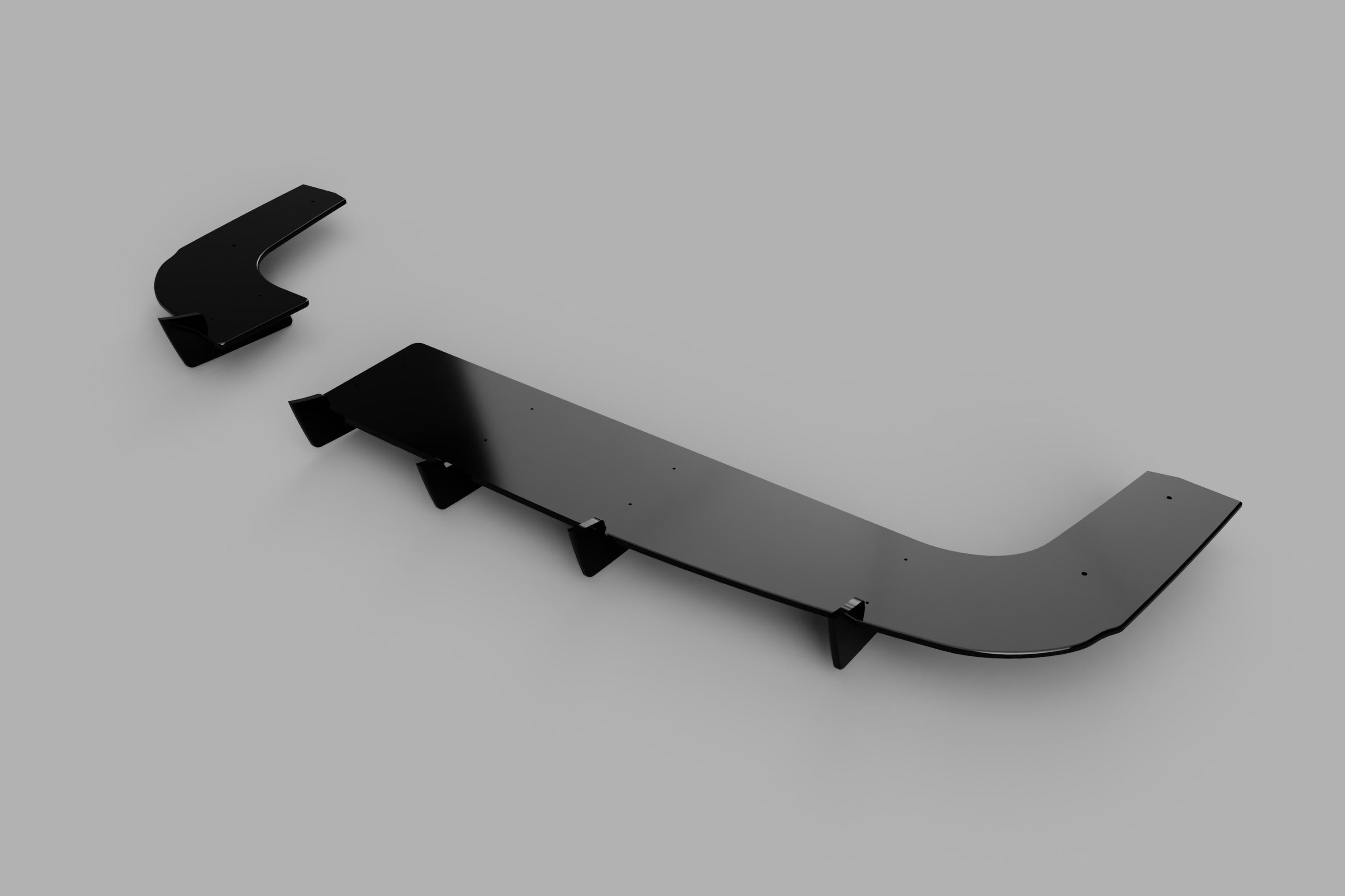 Rear Diffuser - Subaru 2000-2002 Wagon