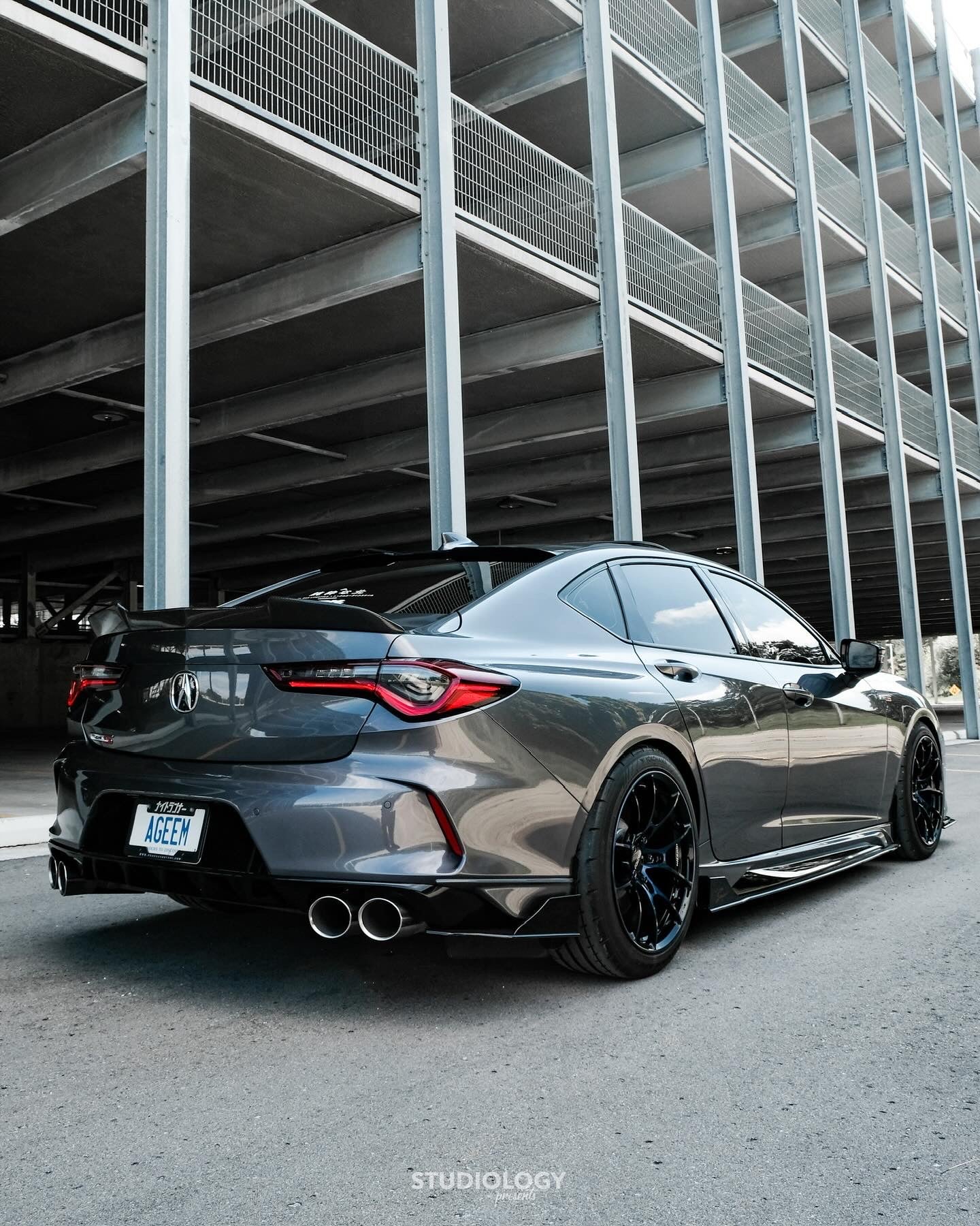 Rear Side Diffusers - Acura TLX TYPE-S 2021-2025