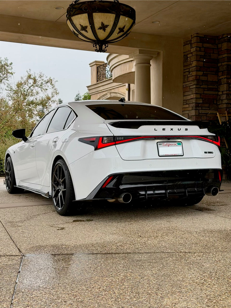 Rear Diffuser - Lexus IS 350 F SPORT 2021-2026